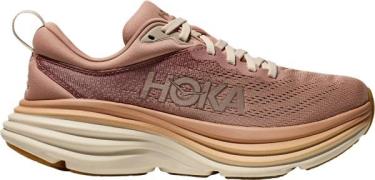 HOKA Bondi 8 Kvinde Sandstone / Cream Sneakers Str 40 - hos Magasin