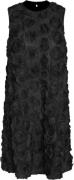 Bruuns Bazaar Clarkiabbchi Dress Kvinde Black Midi Kjoler Str 40 - Pol...