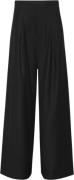 REMAIN Drapy Suiting Pants Kvinde Black Bukser Med Lige Ben Str 40 - h...