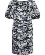 Designers Remix Lisbon Print Puff Dress Kvinde Multi Korte Kjoler Str ...