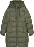 Marc O’Polo Water Repellent Down Puffer Coat Kvinde Olive Crop Dunjakk...