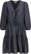 Neo Noir Katy Chambray Dress Kvinde Sort Korte Kjoler Str 40 - hos Mag...