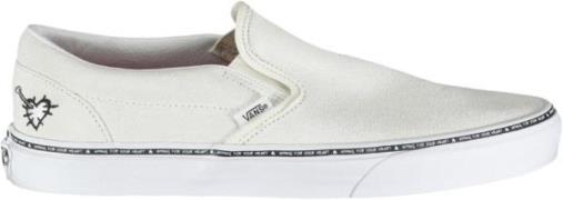 Vans ua Classic Slipon Mand Light Gray/white Sneakers Str 44 - hos Mag...