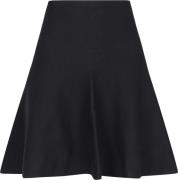 Neo Noir Hanna Knit Skirt Kvinde Black Korte Nederdele Str 40 - hos Ma...