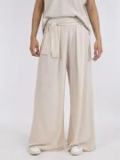 Neo Noir Lana Pants Kvinde Ivory Bukser Med Brede Ben Str 40 - hos Mag...