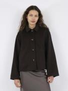 Neo Noir Hamra Wool Jacket Kvinde Chocolate Brown Overgangsjakker Str ...