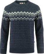 Fjällräven Övik Knit Sweater M Mand Dark Navy-mountain Blue Sweaters S...