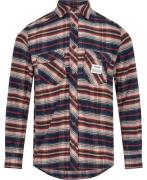 Resteröds Resteröds Flannel Shirt Mand Navy Langærmede Skjorter Str L ...