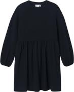 Name It Nkfbobbeline LS Dress Str 128 - Blå Kjoler hos Magasin