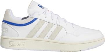 adidas Hoops 3. 0 Sneakers Mand Hvid Sneakers Str 42 - Læder hos Magas...