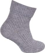 Melton ABS Bamboo/wool Sock Let's G Str 23-26 - Grå Strømper Uld hos M...