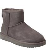 UGG Classic Mini II Støvle Kvinde Grey Vinterstøvler Str 38 - hos Maga...