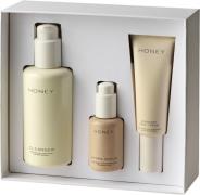 HONEY Glow Trio Gaveæske 30 ml, 120 ml, 50 ml - Hudplejesæt hos Magasi...