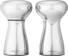 Georg Jensen ALF. Salt & Pepper Bistro S›Lv Str H: 11,5 x Ø: 7 cm. - S...