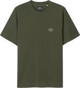 Mads Nørgaard - Copenhagen Cotton Jersey Frode Emb Logo Tee Mand Olive...