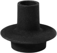 Normann Copenhagen Heima Lysestage Black Str H: 6,5 x Ø: 8 cm - Kronel...