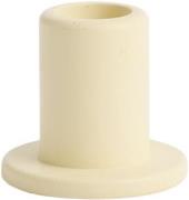 Hay Tube Candleholder Concretesmall 0008 - Kronelysestager hos Magasin