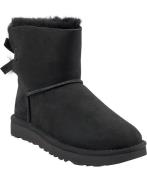 UGG W Mini Bailey Bow II Kvinde Black Vinterstøvler Str 36 - hos Magas...