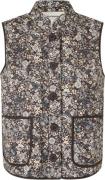 Lollys Laundry Cairoll Quilted Vest Kvinde Washed Black Veste Str L - ...