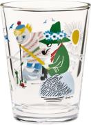 Moomin Arabia Mumi Drikkeglas 22 cl Fiskeri Multi - Vandglas Glas hos ...