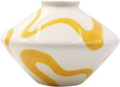 Que Rico Vase Rafael - Spanish Swirls Gul Str 24,4 x 24,5 x 16,5 cm - ...