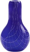 Kodanska Flow Vase Mini Blue W. Print Str H 15 x D 8 cm - Vaser Glas h...