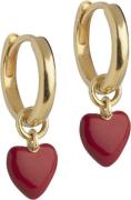 ENAMEL Copenhagen Hoops, Amore 20 x 7 mm - Creoler hos Magasin