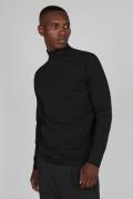 Matinique Majoseph ls Mand Black Turtlenecks Slim Fit Str L - hos Maga...