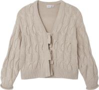 Name It Nkfkimmao LS Knit Card Str 116 - Peyote Melange Cardigans hos ...