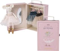 Moulin Roty Moulin Roty Ballerina mus i Kuffert 26 cm - Suzies Gardero...