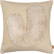 ferm LIVING Lay Cushion Sand/off-white Sand / Off-white Str ACCESSORIE...