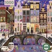 eeBoo Eeboo Puslespil 1000 brk - Magical Amsterdam - Puslespil hos Mag...