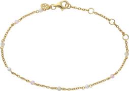 ByBiehl Scarlett Bracelet Pastels GP - Perlearmbånd hos Magasin