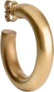 Jane Kønig Chunky Hoop, Goldplated Sterling Silver One Size - Creoler ...