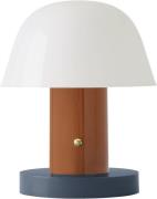 &Tradition Setago Jh27 Table Lamp Rust/thunder Str H 22cm Ø 23cm - Bor...