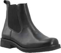 Cashott Casfreja Chelsea Boot Pull Up Leather Kvinde Black Chelsea Boo...