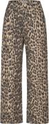 Baum und Pferdgarten Nara Kvinde Brown Baum Leopard Jeans Str 34 - hos...