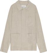 NN07 Olav 1454 Mand Oat Overshirts Str L - hos Magasin