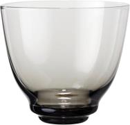 Holmegaard Flow Vandglas 35 cl Smoke Grå Str H:9 Ø:10 cm - Vandglas Gl...