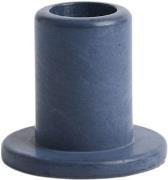 Hay Tube Candleholder Concretesmall 0008 - Kronelysestager hos Magasin