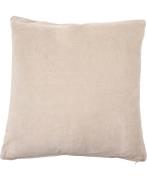 Magasin Velvet/beige, Pyntepude 48x48 CM Beige Pyntepuder Bomuld