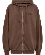 ROTATE Birger Christensen Oversized Sweat Hoodie Kvinde Mustang Hættet...