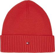 Tommy Hilfiger Essential Flag Beanie One size - Huer hos Magasin