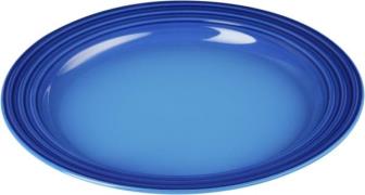 Le Creuset Tallerken 22 Signature Azure Azure Blue Str 23cm - Middagst...