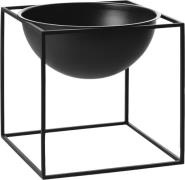 Audo Copenhagen Kubus Bowl, Large, Black Sort Str H: 23 x B: 23 cm - Ø...