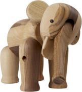 Kay Bojesen Elefant Reworked Jubilæum Stor mix træ Brun Str D:17 B:28 ...