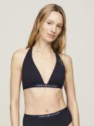 Tommy Hilfiger Triangle Fixed RP Bikinitoppe Str L - hos Magasin