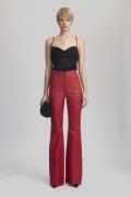 Gestuz Litinagz MW Flared Pants Kvinde Haute Red Flare Bukser Str 40 -...