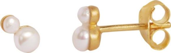 ByBiehl Pearl Double Stud GP One size - Ørestikker hos Magasin