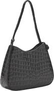 MANGO Patent Leather Effect Coconut bag U - Skuldertasker Læder hos Ma...